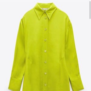 Zara dress size small / lime green / worn once